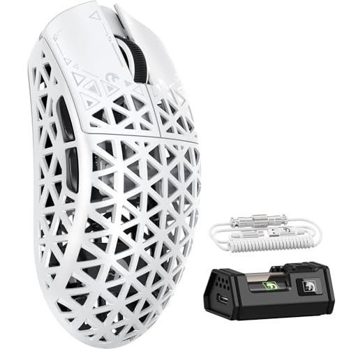 Amazon | MAMBASNAKE M5Ultra ゲーミングマウス 8K カーボンファイバー